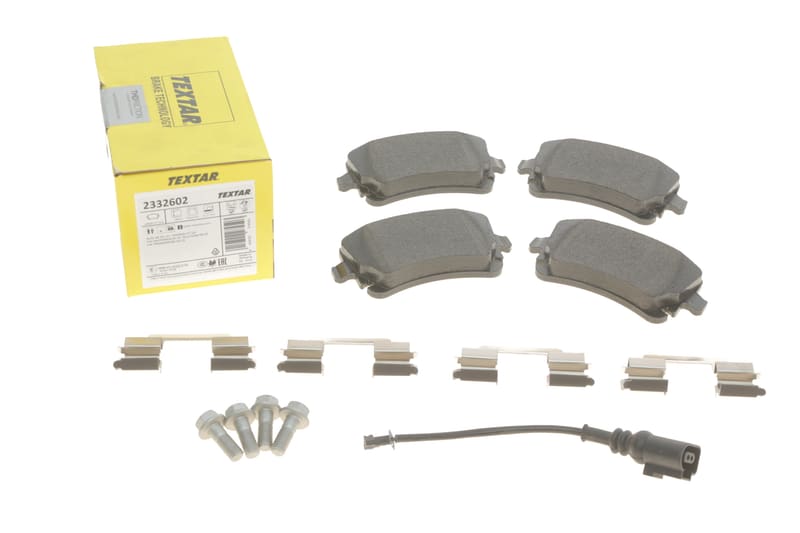 Колодки тормозные (задние) VW T5 (Lucas) Q+ (с датчиком) TEXTAR
