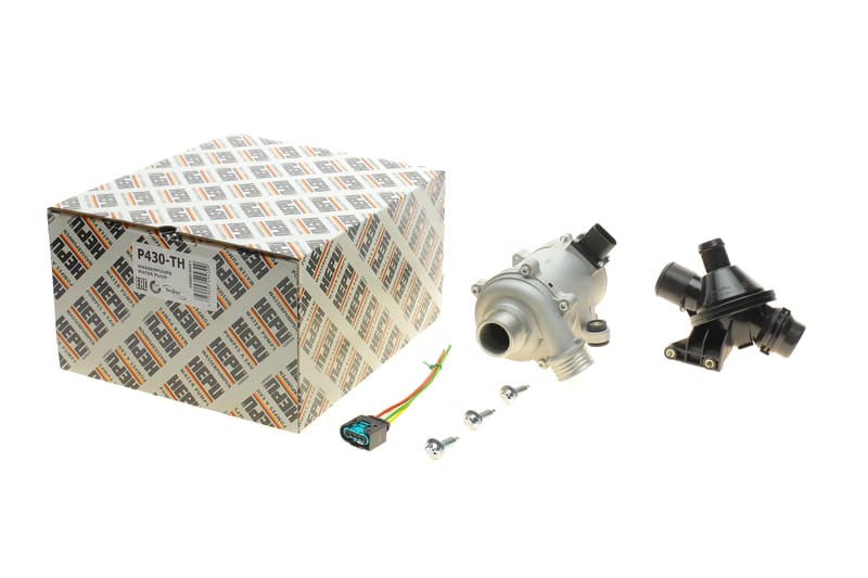 Помпа води BMW 1 (F20/21)/5 (F10) 2.0i 10- (N20B20A) (+термостат) HEPU