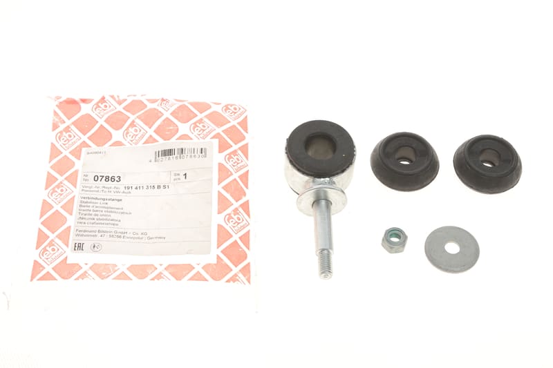 (к-кт) Тяга стабилизатора (переднего) VW Caddy II -03 FEBI BILSTEIN