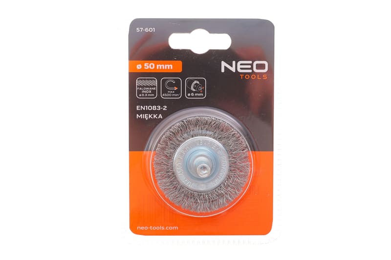 Щітка дискова Ø50 мм (0.155 кг) NEO TOOLS