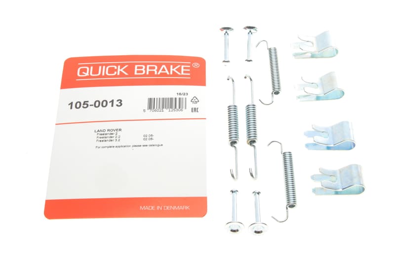 Комплект пружинок колодок ручника Land Rover Freelander 98-14 QUICK BRAKE
