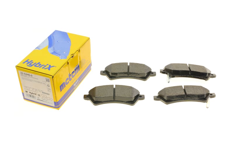 Колодки тормозные (передние) Toyota Corolla 01-14 METELLI