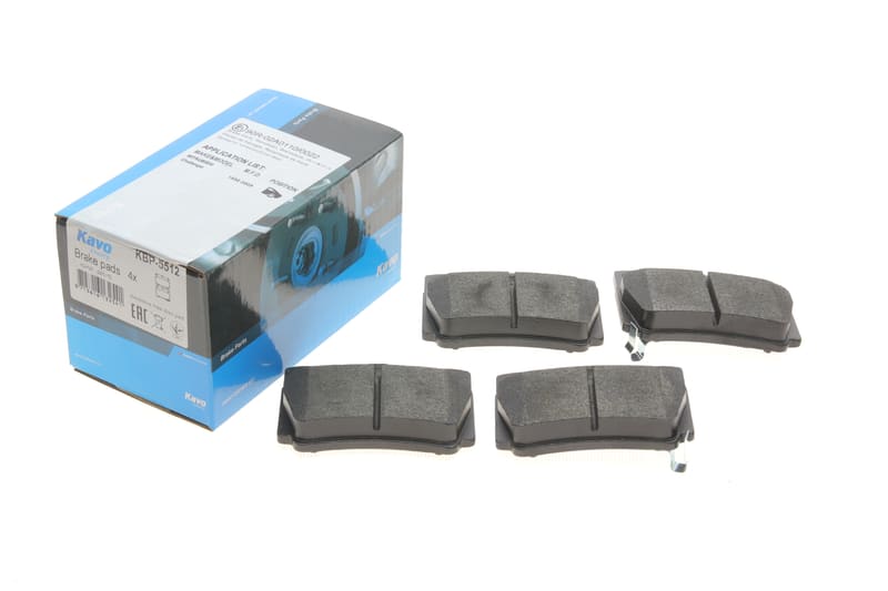 Колодки гальмівні (задні) Mitsubishi Pajero 98- KAVO PARTS