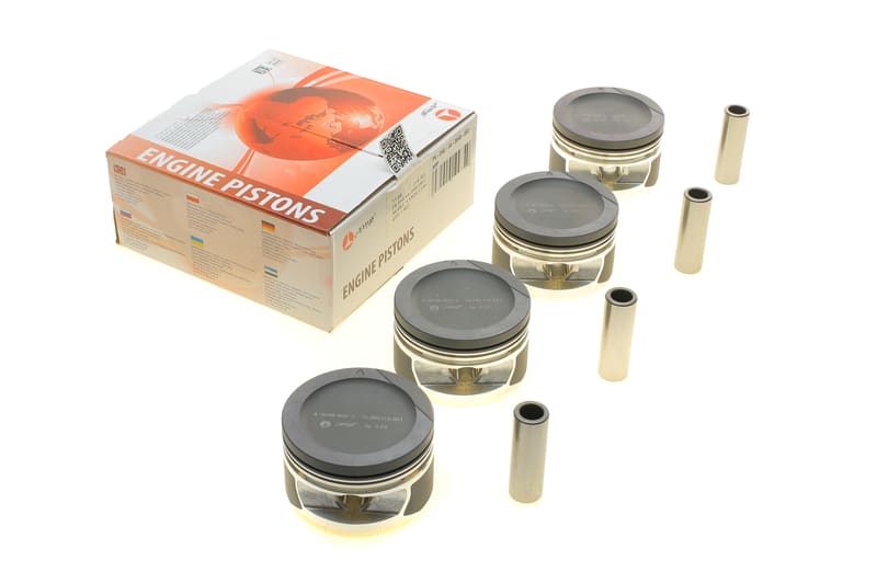 Поршень Daewoo Lanos 1.5 8V 97- (77.00mm/+0.50) (к-кт 4 шт) AMP