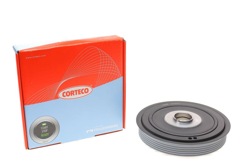 Шкив коленвала Citroen/Peugeot 1.4/1.6HDI 06- (6PK) CORTECO
