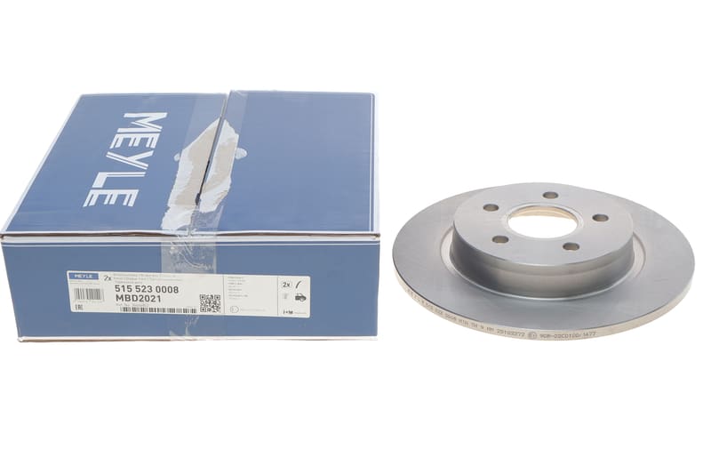 Диск тормозной (задний) Ford C-max/Focus/Volvo C30/C70/S40/V50 04- (280x11) MEYLE