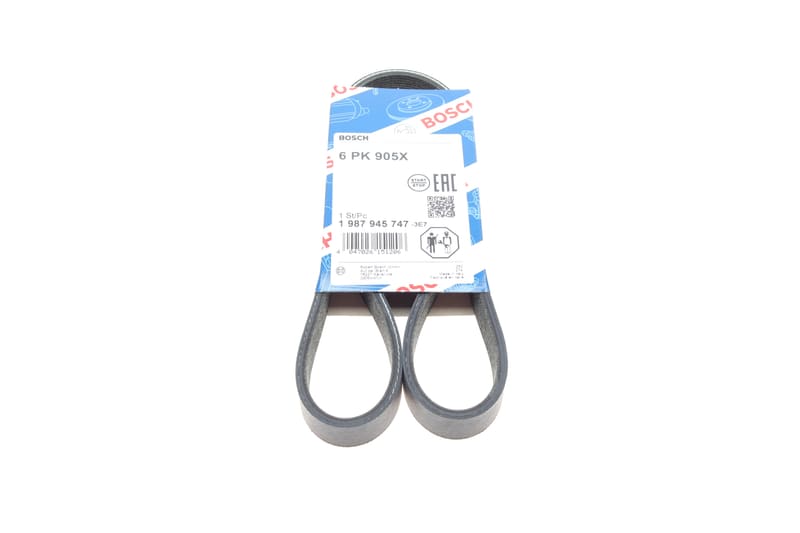 Ремінь генератора Citroen Berlingo/Peugeot Partner 1.6VTi 09- (6PK905) BOSCH