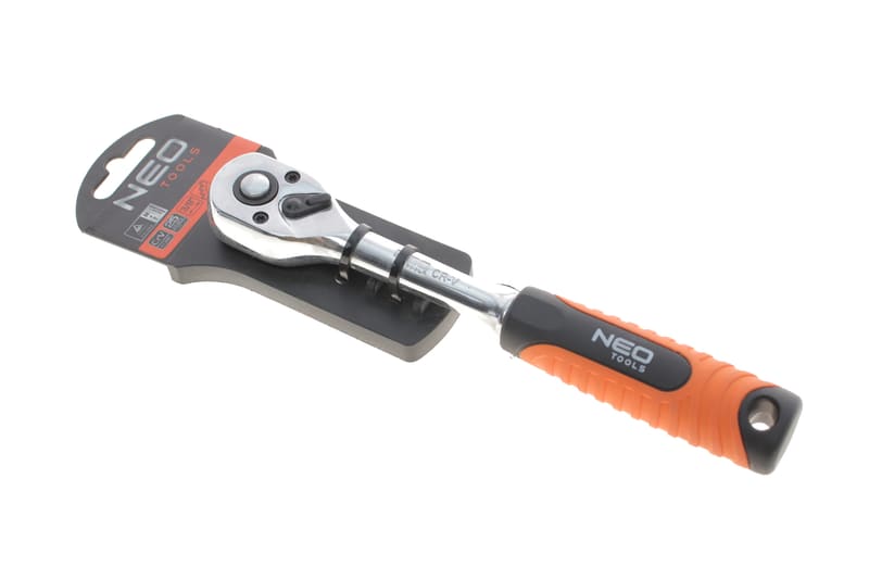Тріскачка 3/8" 45 зубців 210 мм NEO TOOLS