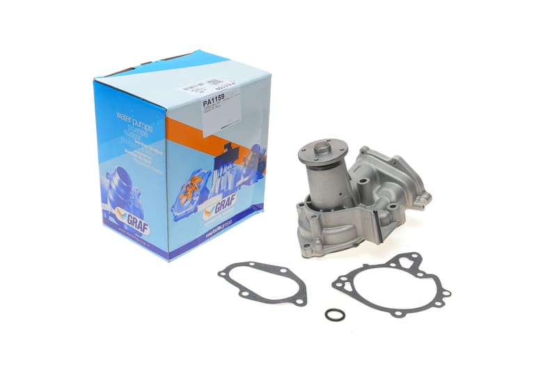 Помпа воды Mitsubishi Pajero Sport II/L200 IV/V 2.5DI-D/4WD 06- (R/B) (8 лоп) GRAF