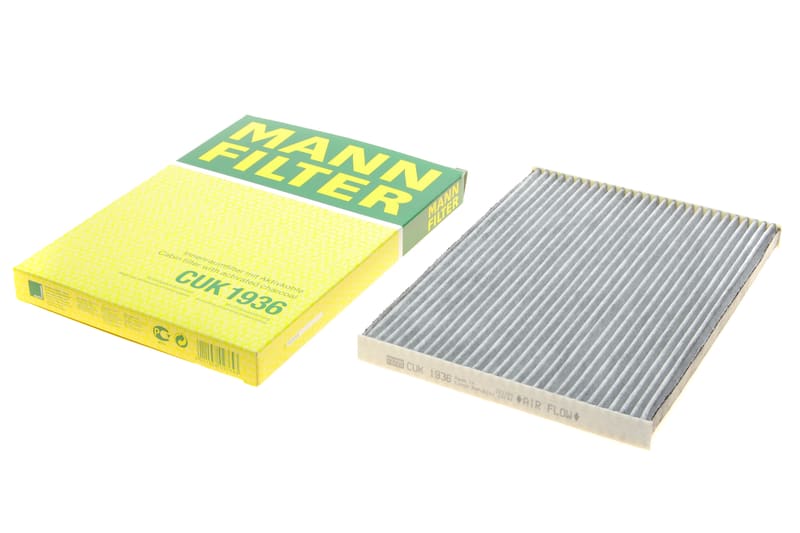 Фільтр салону Nissan Qashqai/X-Trail 07-14 (вугільний) MANN-FILTER