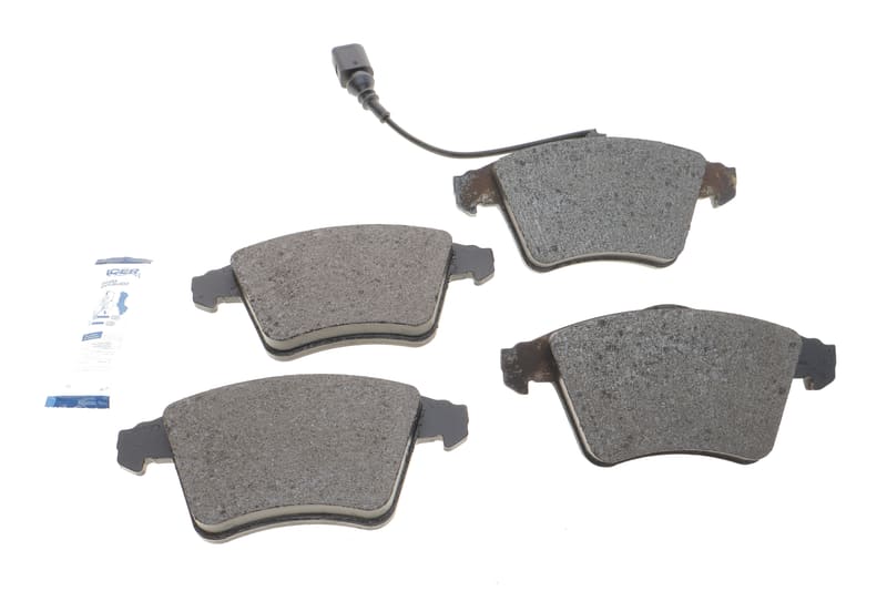 Колодки тормозные (передние) VW T5/Multivan V 03-15/Touareg 03-10 (+датчик) ICER