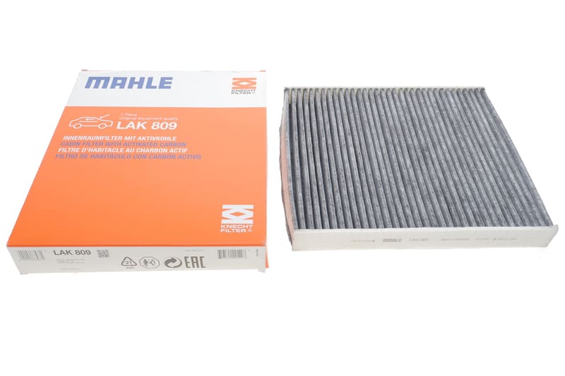 Фільтр салону Skoda Fabia/Roomster/VW Polo 99-10 (вугільний) KNECHT