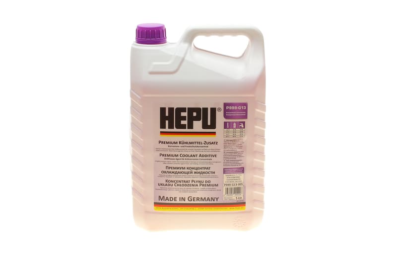 Антифриз (фіолетовий) G13 (5L) (-37°) (концентрат) HEPU