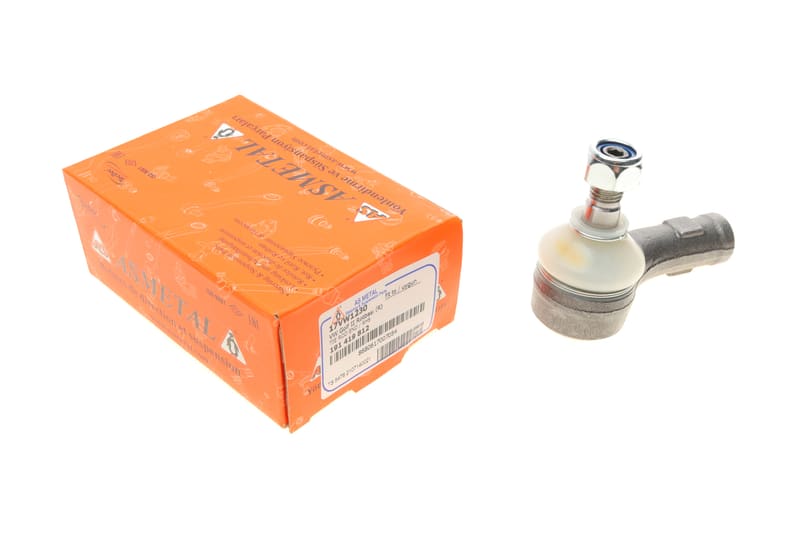 Наконечник тяги рулевой (R) VW Caddy II 1.4-1.9 95-04/Golf II/III 83-99/Passat 88-97 ASMETAL