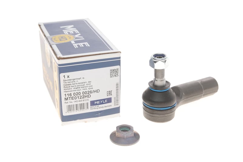 Наконечник тяги рулевой (R) Skoda Octavia II 04-13/SuperB/Yeti 09-17/VW Caddy III/Passat/Touran 04- MEYLE