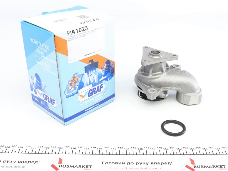 Помпа води Hyundai Accent/Getz/i30/Matrix/Kia Cerato/Rio II/Cee'd 1.5-1.6 CRDi 04-08 (R/B) (7 лоп) GRAF