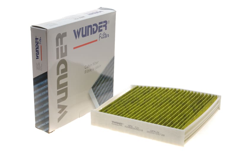 Фільтр салону MB A-class (W176)/B (W246/W242) 12-/Infiniti Q30 15- (вугільний) WUNDER FILTER