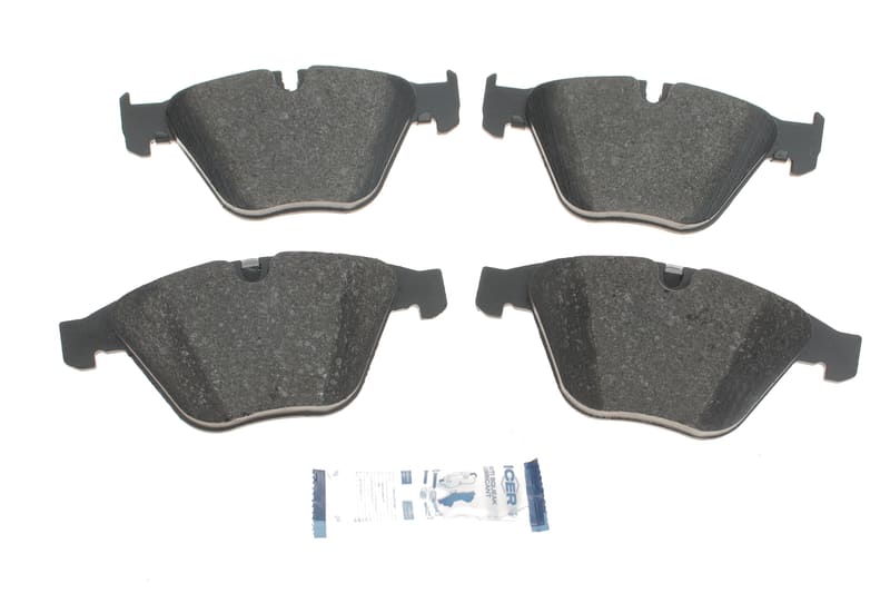 Колодки гальмівні (передні) BMW 3 (E90) 07-13/5 (E60/E61)/6 (E63/E64) 03-10/7 (E65/E66/E67) 01-08 ICER