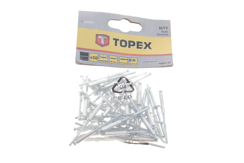 Заклепка Ø4x18 mm 50 ед. TOPEX