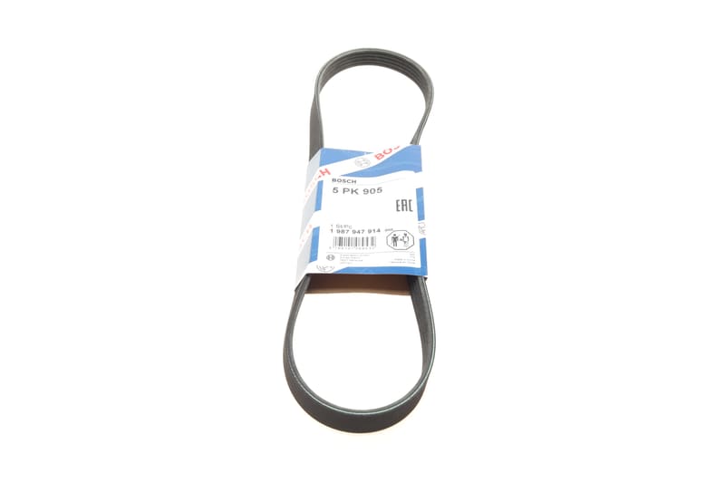 Ремінь генератора BMW 3 (E36)/5 (E34/E39) 95-03 (M52) (5PK905) BOSCH
