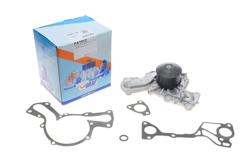 Помпа води Mitsubishi Pajero III/IV 3.0-3.8/4WD/3.8 V6 00-/Pajero Sport 3.0 V6 98- (B/B) (6 лоп) GRAF