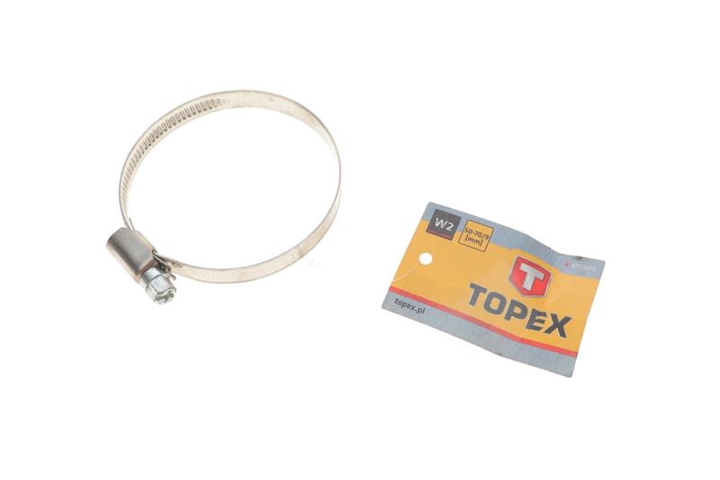Хомут черв'ячний Ø50-70x9 мм (0.023 кг) TOPEX