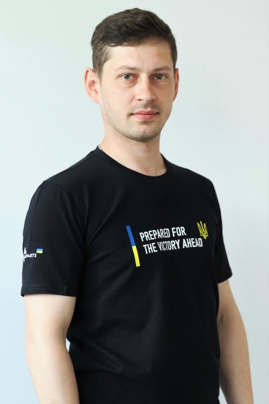 Футболка патріотична BM Parts, чорна, S BM group