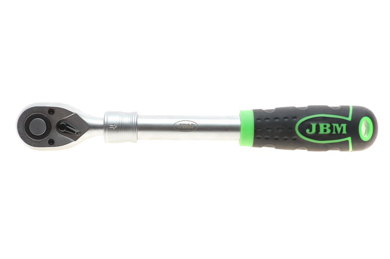Тріскачка 1/2" телескопічна 72 зубця 305-445 мм JBM