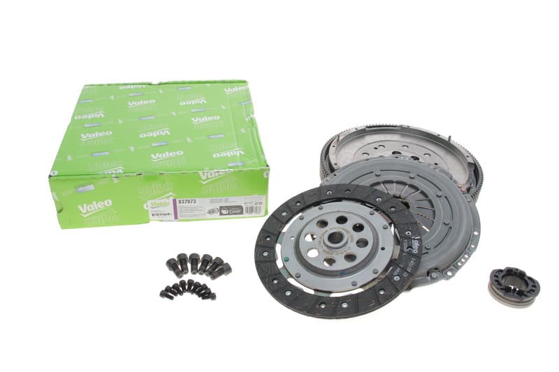 Демпфер + комплект сцепления VW Caddy 1.9TDI 77kw 04-10/Golf V 1.6TDI 66-77kw 03-08 (+ выжимной) VALEO