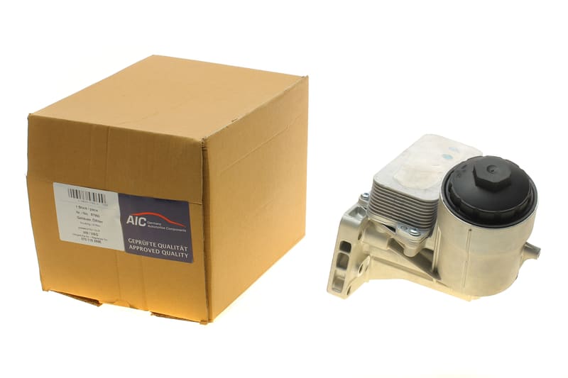 Корпус фільтра масляного (з радіатором) VW Touareg 2.5-6.0 03-10/T5 2.5TDI 03-09 AIC