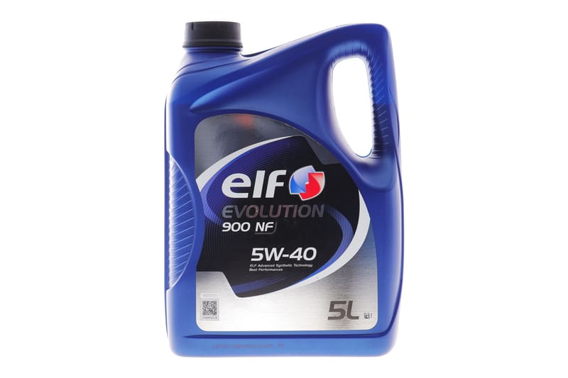 Масло 5W40 Evolution 900 NF (5L) (458984) (B4/A3/CF/SL/MB 229.3/VW502.00/505.00/PORSCHE A40) ELF