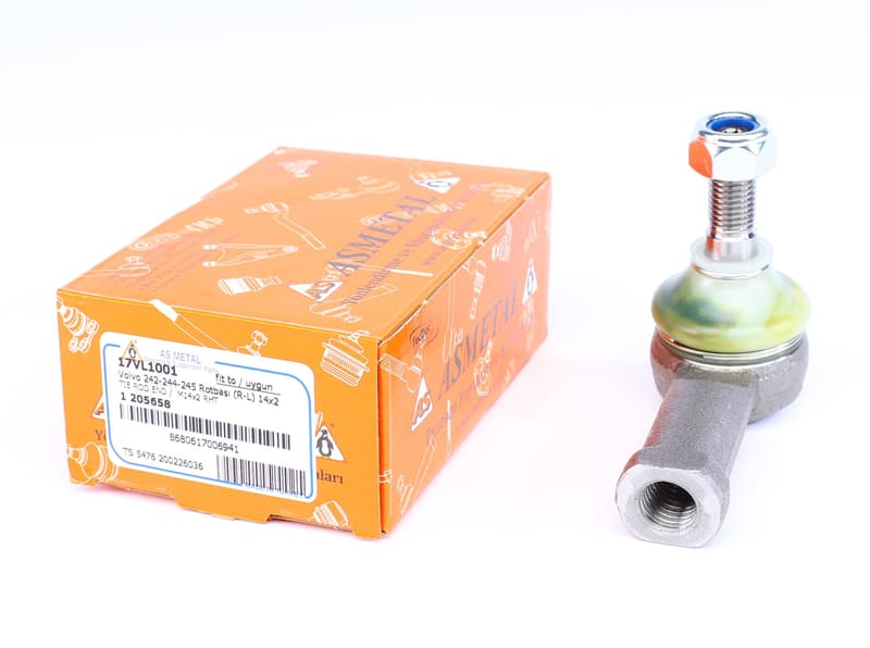 Наконечник тяги рульової Volvo 240/260/740/940 -98 ASMETAL