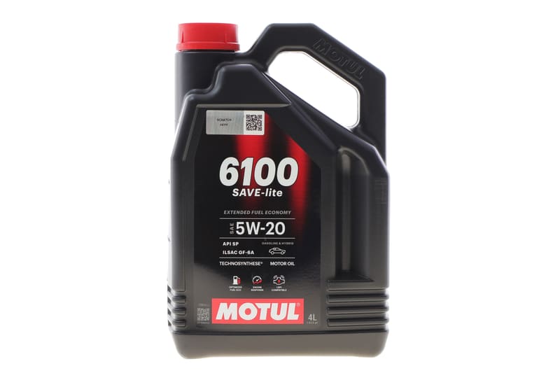 Олива 5W20 6100 Save-lite (4L) (API PERFORMANCE SP/ILSAC GF-6A) (113139) MOTUL