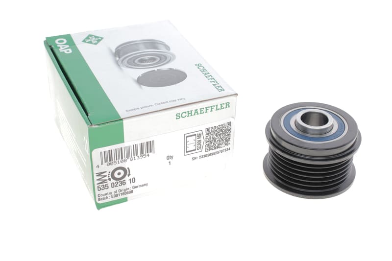 Шкив генератора Ford Connect/ Courier 1.5/1.6 TDCI 14- INA