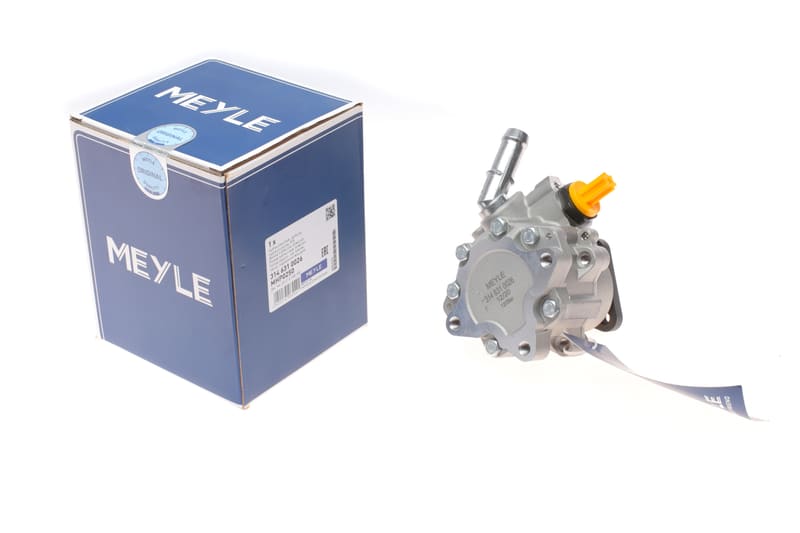 Насос ГУР BMW 1 (E87)/3 (E90/E91) 2.0 D 04-11  штуцер вперед на шкив MEYLE