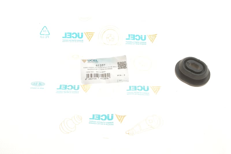 Подушка радиатора VW Caddy II/IV 04- UCEL