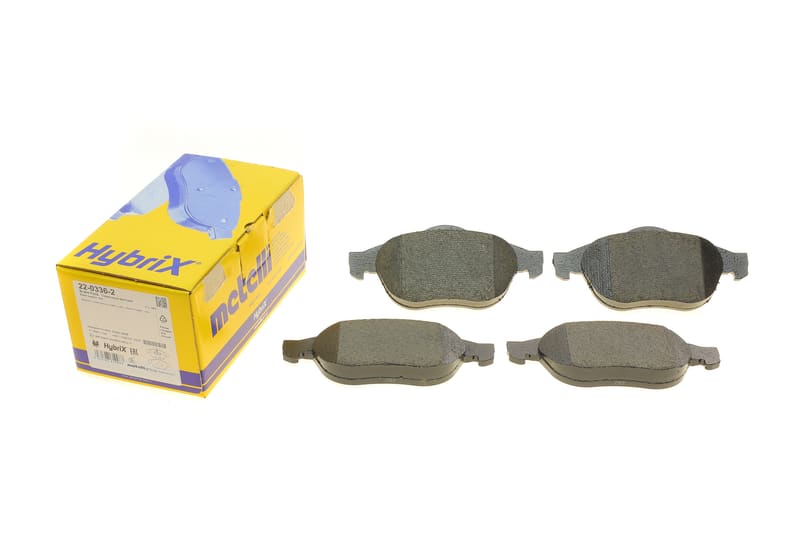 Колодки гальмівні (передні) Renault Megane II 04-09/Scenic II/III/Grand Scenic II/III 03- METELLI