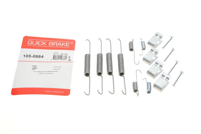 Комплект пружинок колодок ручника Mazda 626 III 87-97 QUICK BRAKE