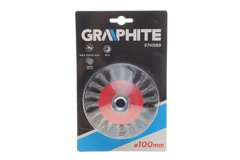 Щетка дисковая Ø100 мм M14 GRAPHITE