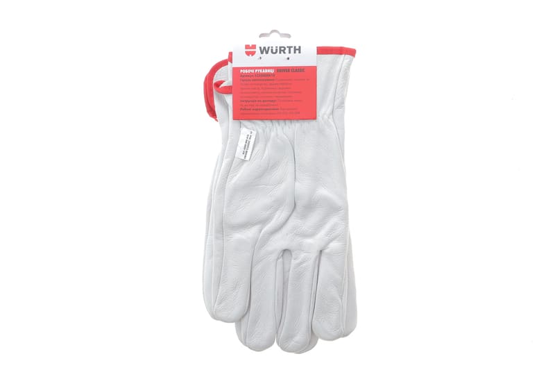 Рукавиці шкіряні (XL) DRIVER CLASSIC WURTH