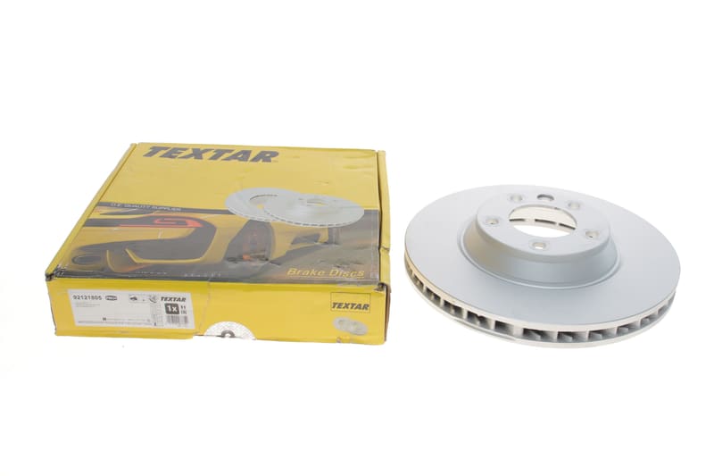 Диск гальмівний (передній) Audi Q7 06-15/Porsche Cayenne 02-/VW Touareg 02-10 (350x34) (R) PRO+ TEXTAR
