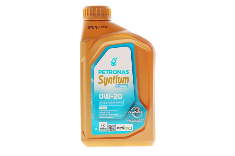 Масло 0W20 SYNTIUM HYBRID (1L) (API SQ/ILSAC GF-7A) (GM dexos1 Gen 3/Ford WSS-M2C962-A) 70803E18EU PETRONAS