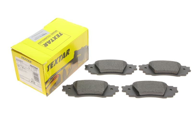 Колодки гальмівні (задні) Toyota Camry 17-/Rav4 18-/Lexus ES VII 18-/RX 15- (Akebono) TEXTAR