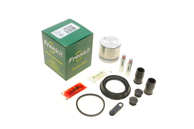 Ремкомплект супорта (переднього) Ford Transit Connect 13- (d=57mm)(Ate)(+ поршен/направляюча) Supe FRENKIT