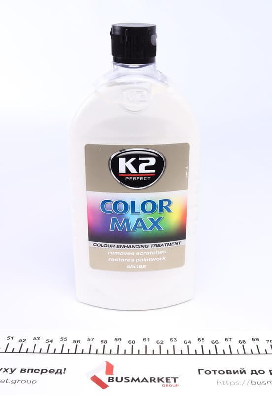 Віск автомобільний Color MAX (500 мл) Білий K2