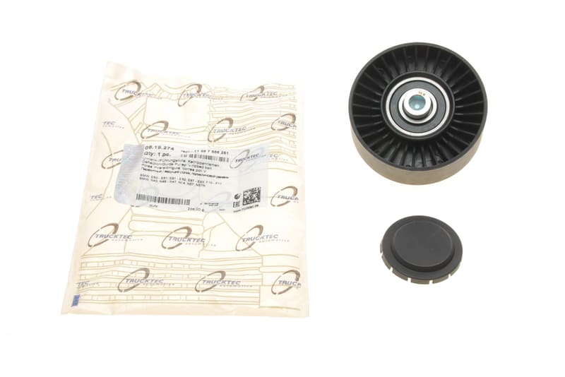 Ролик генератора BMW 5 (E60/F10) 07-11 (паразитный) (80х28), N43/N47/N55/N57/M47 TRUCKTEC AUTOMOTIVE