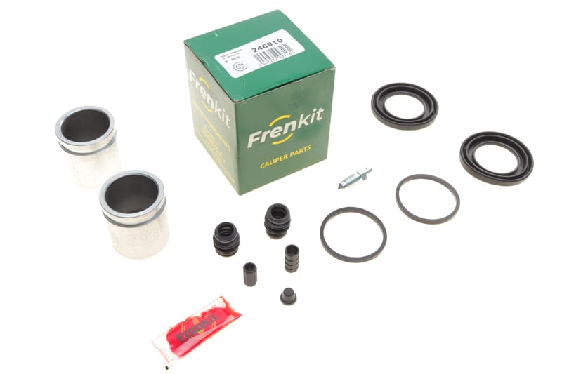 Ремкомплект супорта (переднього) Nissan Navara/NP300 01- (d=46mm)(+2 поршні) (Niss) FRENKIT