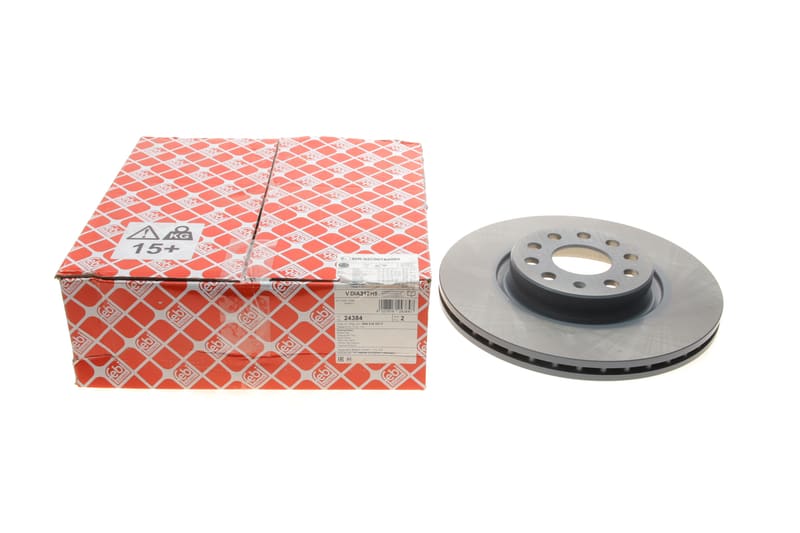 Диск тормозной (передний) VW Caddy III 04- (312x25) FEBI BILSTEIN