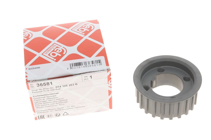 Шестерня коленвала VW T4 2.4D/LT/T4 2.5TDI 98-/Crafter 2.5TDI 06- FEBI BILSTEIN