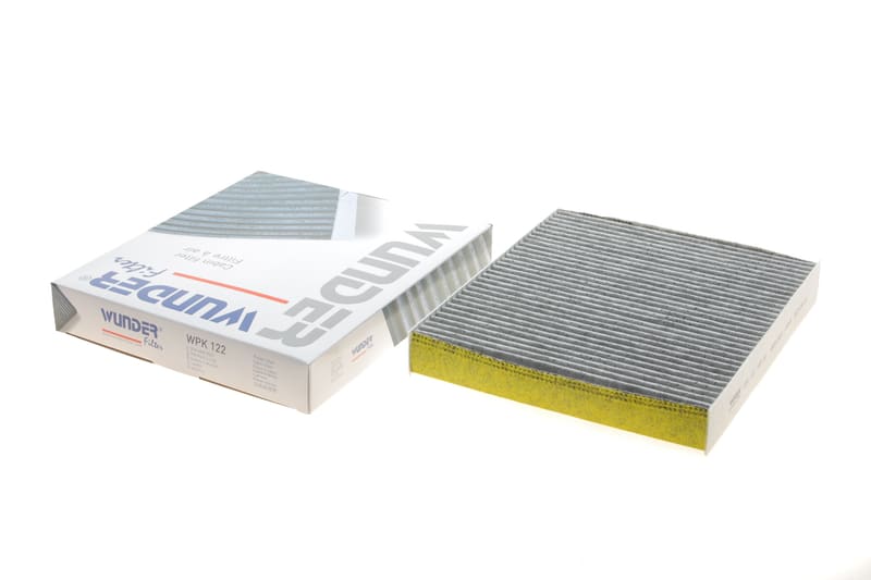 Фільтр салону Skoda Fabia/Roomster/VW Polo 99-10 (вугільний) WUNDER FILTER